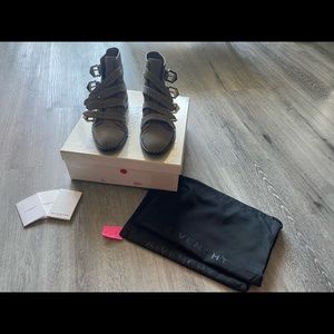 Givenchy Studded Suede Ankle Boots